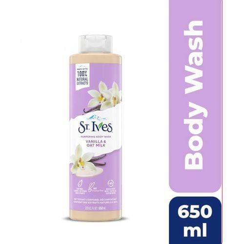 Generic St. Ives Pampering Body Wash Vanilla & Oat Milk (650ml)
