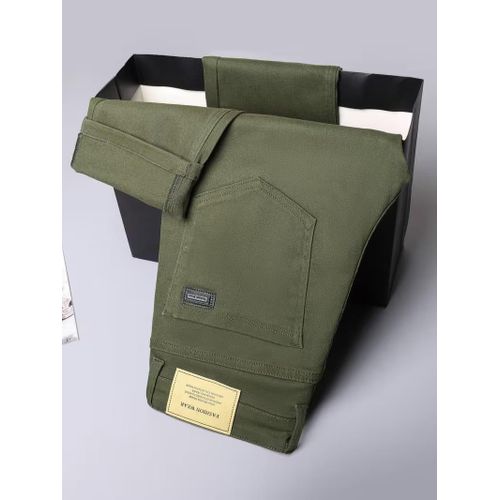 Fashion Men's Quality Smart Office Plain Chinos Trouser
