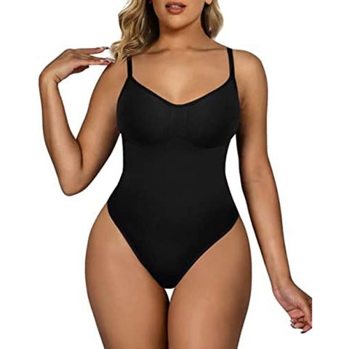 Generic Women's Shapewear Bodysuits Under XXXL Black