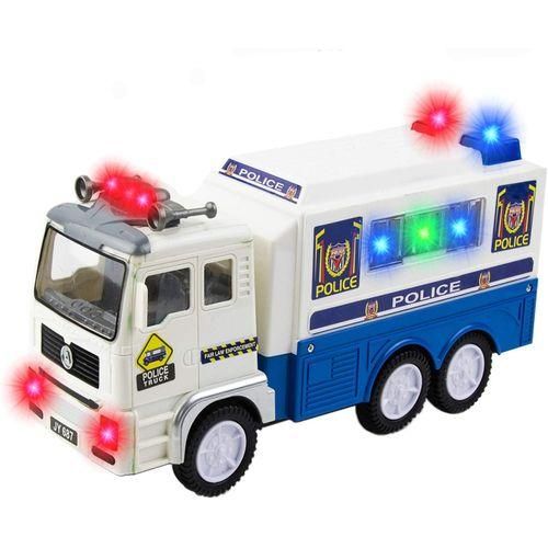 product_image_name-Generic-Police Truck Toy For Kids With Flashing Lights And Sound-1