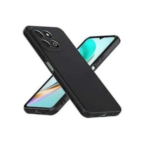 Generic Silicon Back Case For Huawei Honor X8b - Black - image 2
