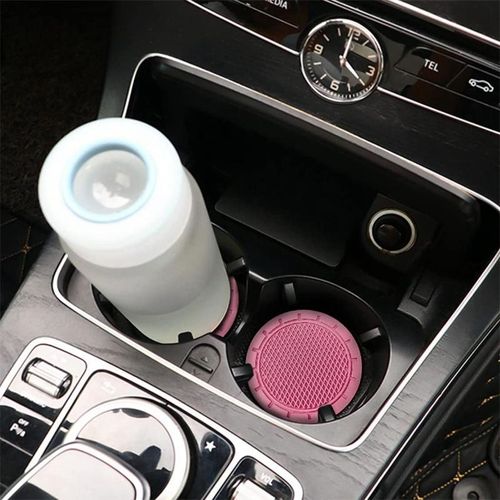 4pcs Car Cup Holder Coasters Universal Anti-slip Car Cup Insert