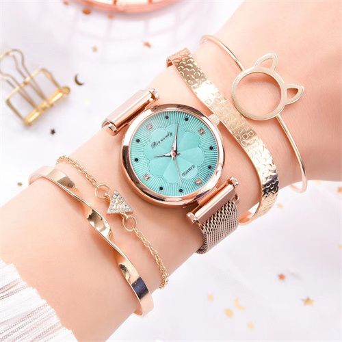 Gold Nanogram Buckle Station Bracelet