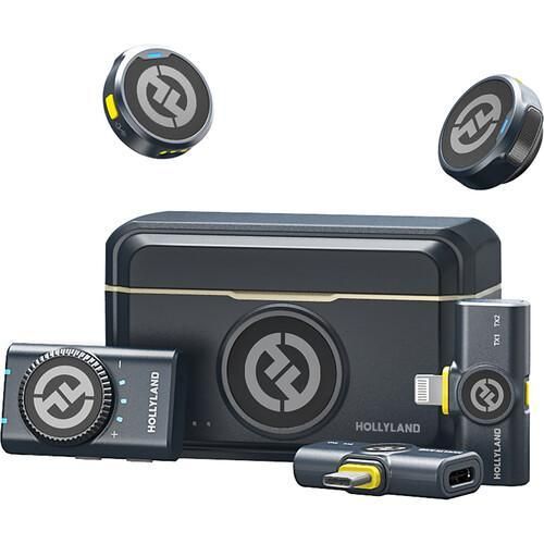 product_image_name-Hollyland- M2 DUO 2-Person Wireless Lavalier Microphone System-1