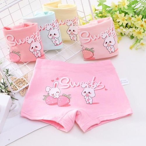 Fashion Underwear girl 5 each / lot girls panties woman underwear Boxer Briefs  Girl underwear