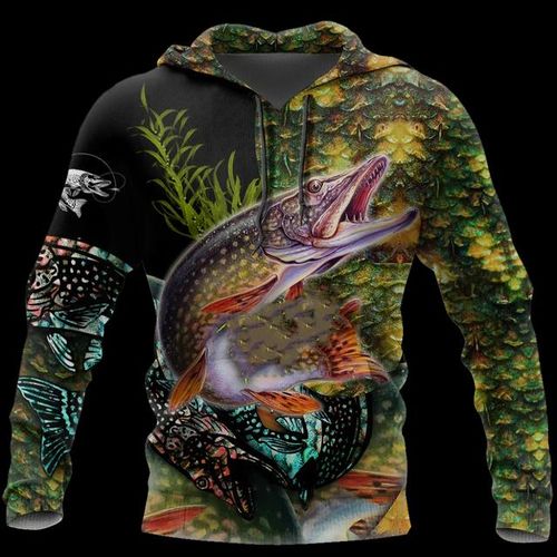 Generic Wild Animals Fishing On Skin 3d Printed Mens Hoodie Harajuku  Streetwear Pullover Autumn Unisex Casual Jacket Tracksuit