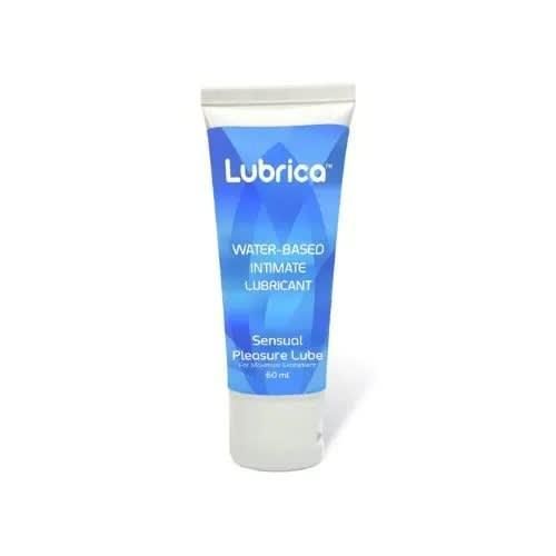 Lubrica 60ml - water based lubricant for intimate - for maximum excitement - blue