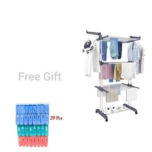 product_image_name-Generic-Baby And Adult Cloth Hanger / Dryer Foldable and Free Gift-1