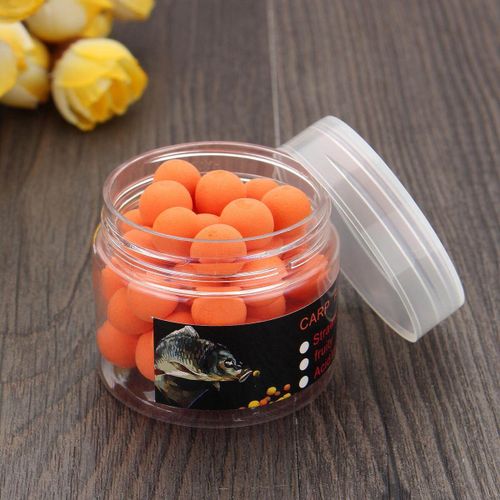 Generic 10mm Coarse Carp Fish Up Boilies Bait Flavour Catfish Baits Orange  (Orange) 10mm