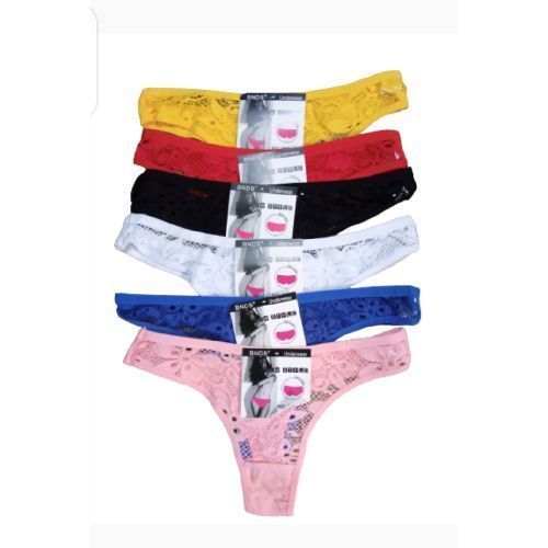 Fashion G-string Thong Ladies Underwear Pants(cotton Lace) 6pcs