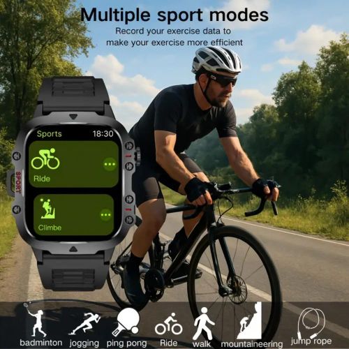 product_image_name-HOMILEY-Buy Smart Watches for Men & Women – 1.96” HD TFT Display Smartwatch with Bluetooth Calling & Messaging, Fitness Tracker with Heart Rate Monitor, Step Tracking, Flashlight & USB Charging – Cheap, Best Price & Original Quality (DODX)-4