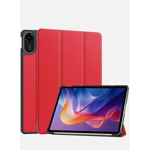 product_image_name-Generic-Redmi pad 2 magnetic smart case Red-1