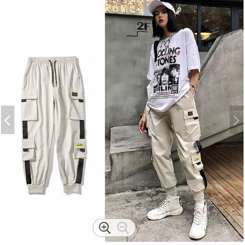 White Linen Blend Cargo Trousers  New Look