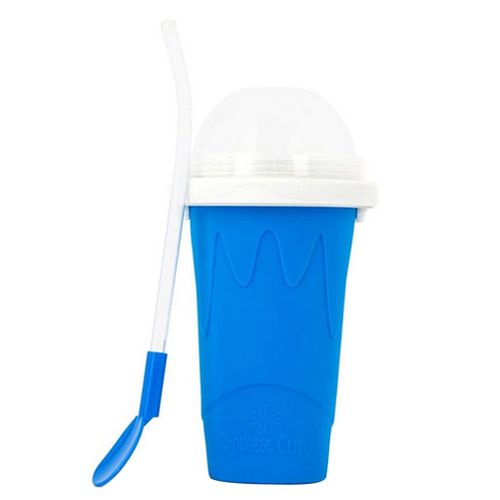 Slushie Maker Cup - Magic Quick Frozen Smoothies Cup for Homemade Milk  Shake Ice Cream Maker, Cooling Cup, Double Layer Squeeze Slushy Maker Cup