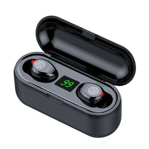 F9 Fingerprint Touch Bluetooth Earphones Headphones