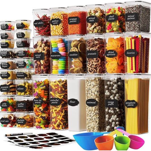 Generic 42pcs airtight food storage container