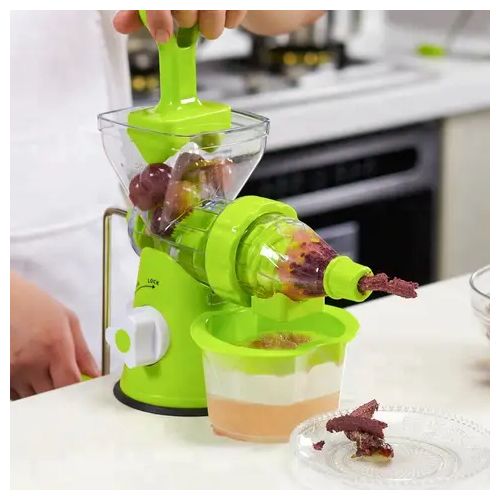 Green Manual Blender Juicer Handle On Stock Photo 1586284012