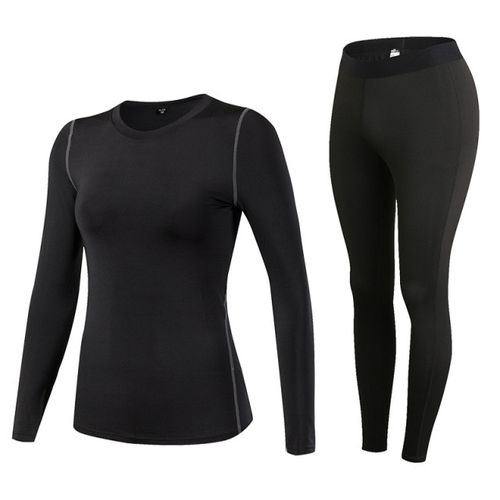 Fashion O Neck Shirt Base Women Thermal Underwear Long Johns