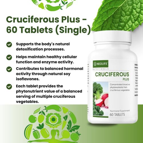 product_image_name-Healthy Living-Cruciferous Plus - 60 Tablets (Single)-1