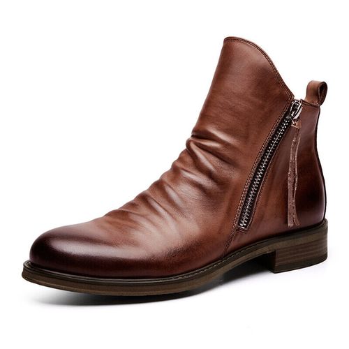 Molianseng Radford Boots Chelsea Zip Brown Jumia Nigeria