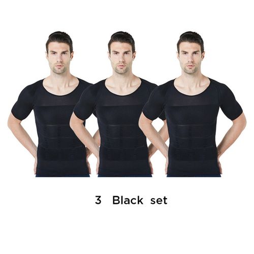 Generic Arrive Men's Shapewear Cooling T_Shirt Compression Body