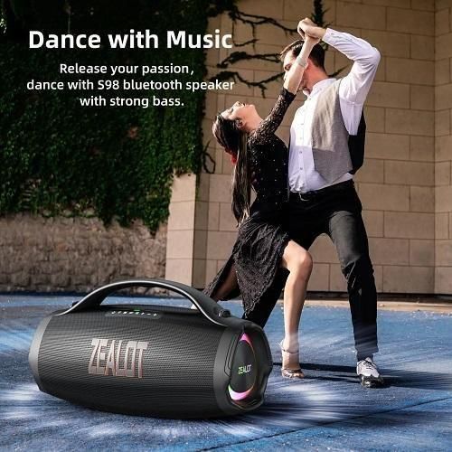 Zealot Fast-charging Portable Subwoofer Bluetooth Speaker - S98 - image 4