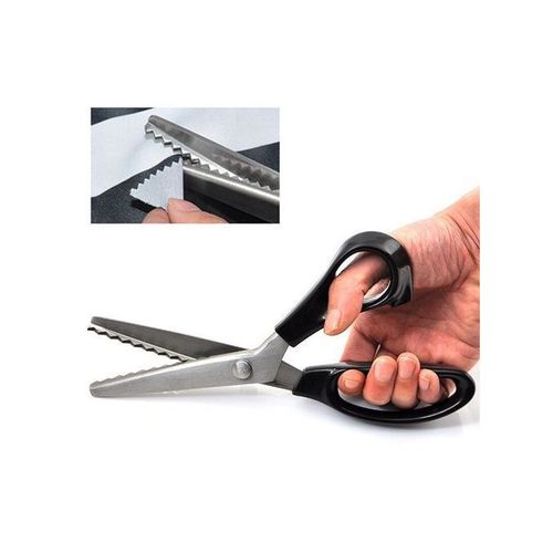 Stainless steel scissors - black