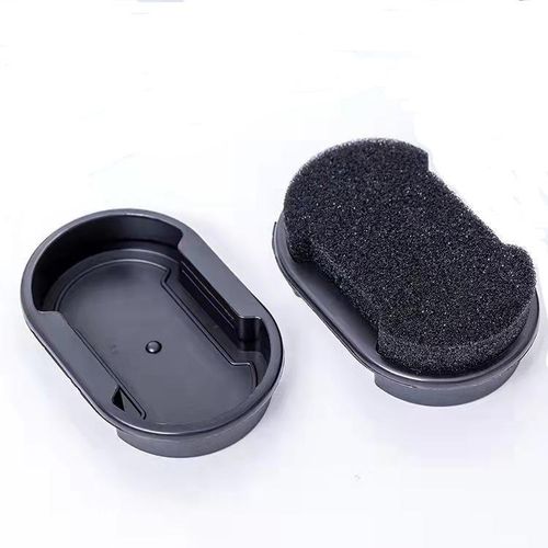product_image_name-Fashion-1pc Shoe  Brush - Non-Damaging, Double-Faced Sponge for Leather Care-5