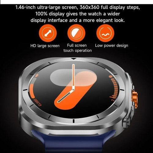 Generic Z7 Ultra Smart Watch 7 - Rugged Fitness Tracker & Bluetooth Smartwatch - image 2