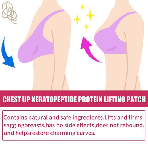 Pull-up breast patch