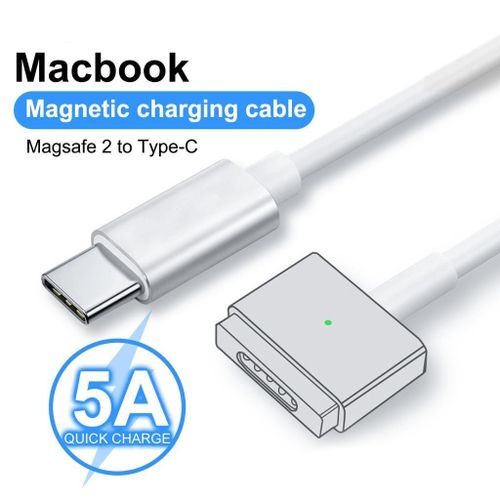 Cic Type C to Magsafe 2 Charging Cable For Macbook Air/Pro 100W Charger  - Magnetic - image 2
