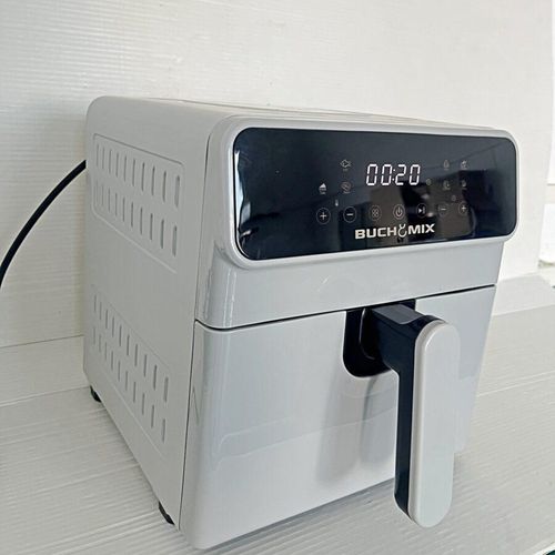 product_image_name-Buchymix-8L Classic Digital Air-Fryer With Dehydrator, Oven & Grill/Roast Functions - (BA-590S) Silver [SEALED]-2
