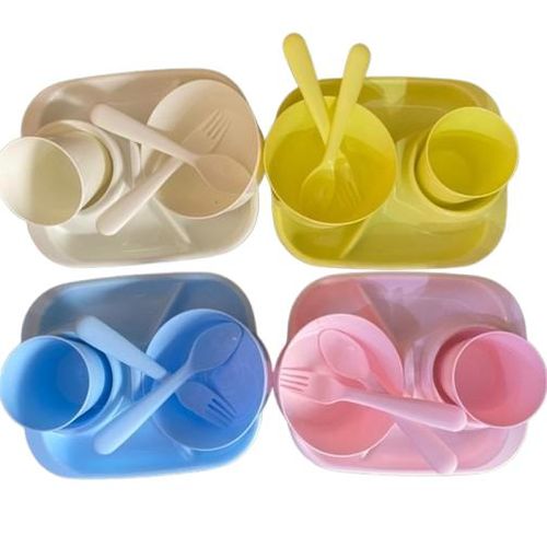 product_image_name-Generic-20-piece Kids Unique Plastic Dinnerware Set-1