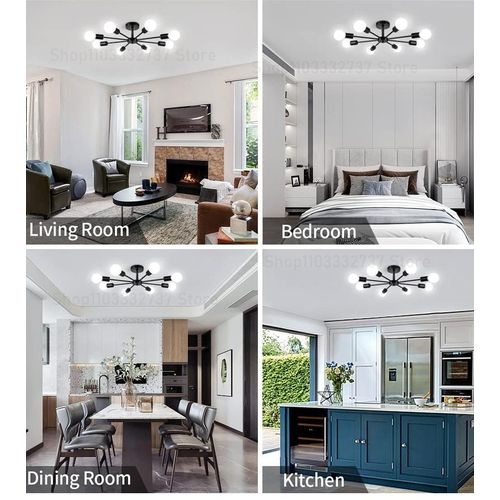 product_image_name-Lighting- Luxury Nordic 8in1 ceiling  led chandelier light -2