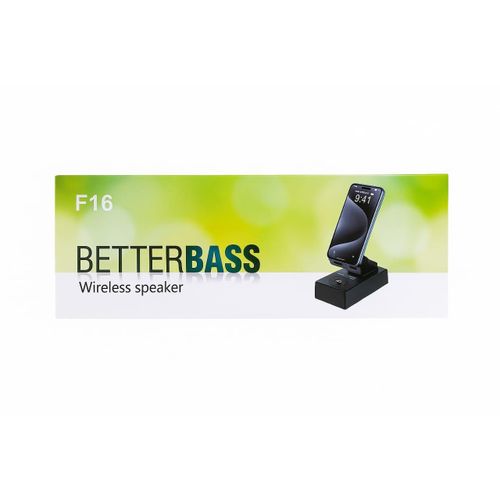 Generic F16 Better bass Wireless Speaker - Black