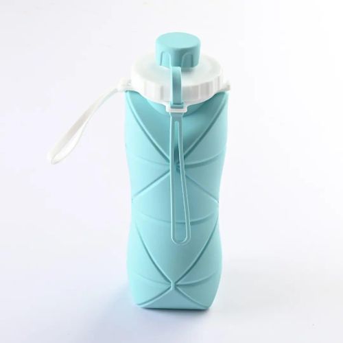 Generic 600ml Silicon Folding Water Bottle