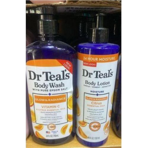 product_image_name-Generic-DR TEAL'S GLOW & RADIANCE BODY WASH AND LOTION -1