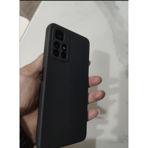 product_image_name-XIAOMI-Redmi Note 11 Pro Silicon Back Case+Free Screen Guard-2