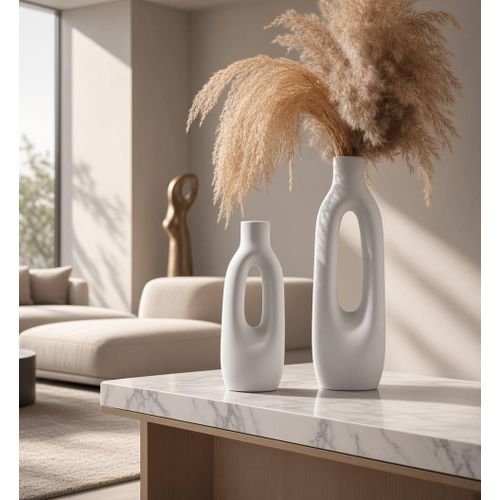 Generic 2IN1 Minimalist Ceramic Decorative Table Vases
