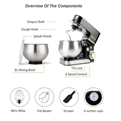 Generic STAND CAKE MIXER 5L Powerful Performance Jumia Nigeria