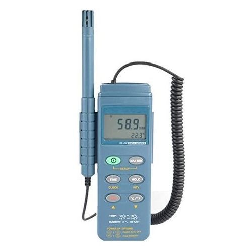 Omega Engineering 2 Channel Handheld Humidity K Type Thermocouple Datalogger