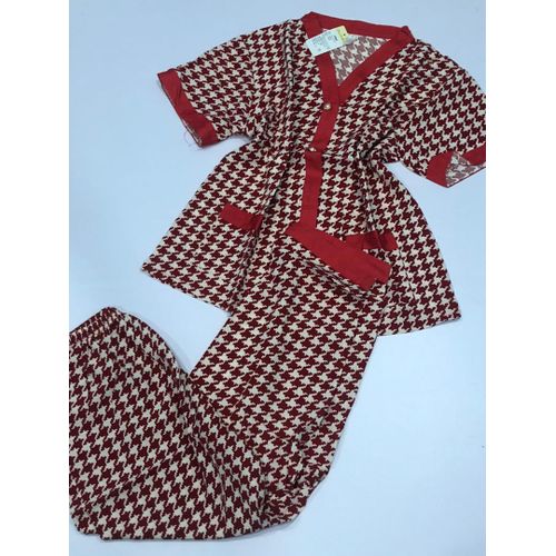 product_image_name-Fashion-Premium Ladies Nightwear Set (Top & Trouser) multi color-1