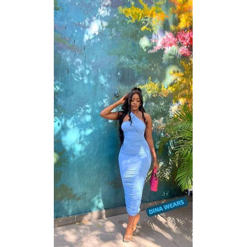chinese dress ladies MissFox Women's Plus Size Dress Chiffon Printed Summer Beach Maxi Dresses  L-6XL, Pink, XXL : Amazon.ie