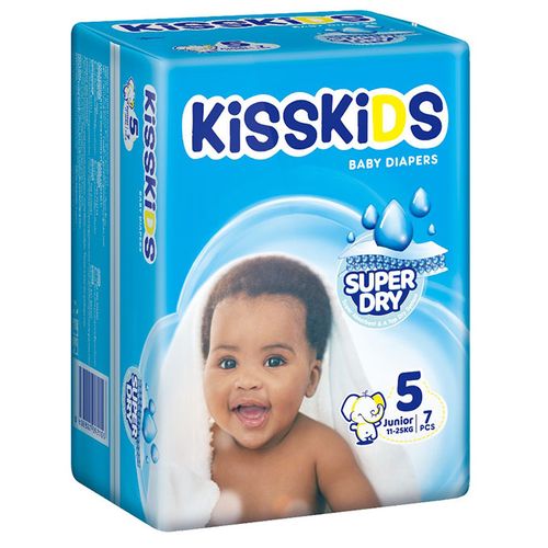 Kisskids Diapers Small Size 5 7X1