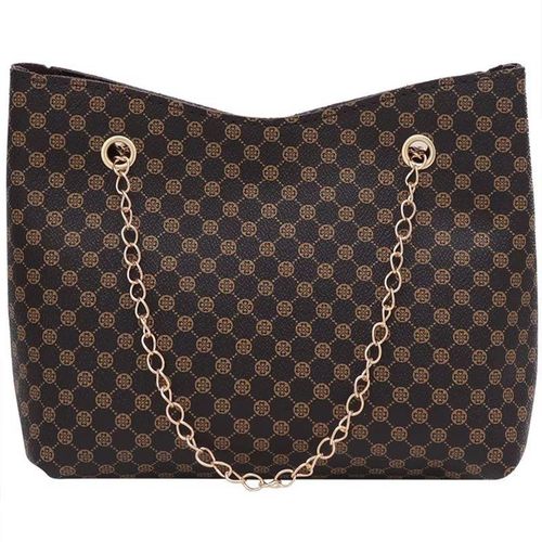 Fashion Ladies Hand Bag High Capacity Tote Bag Shoulder Bag For Women Chain Crossbody Bag Dark Brown Jumia Nigeria