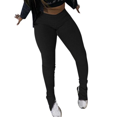 Stacked Leggings Joggers Stacked Sweatpants Women Sweat Pants Trouser High  Waist