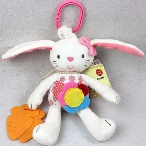 Generic Pudcoco High Quality Baby Rattle and Teether Soft Baby