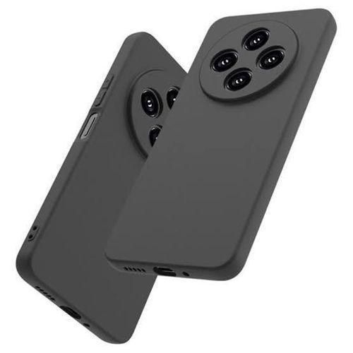 Redmi Xaomi 14C Smooth Sleek Protective silicon back case - Black - image 3