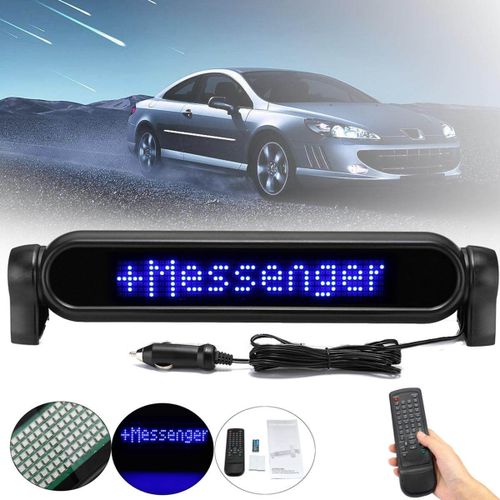 Programmable Car LED Sign Remote Advertising Scrolling Message