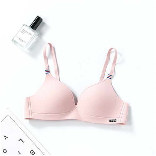 1pc 's Fashionable Thin Straps Underwire Push-Up Bra With